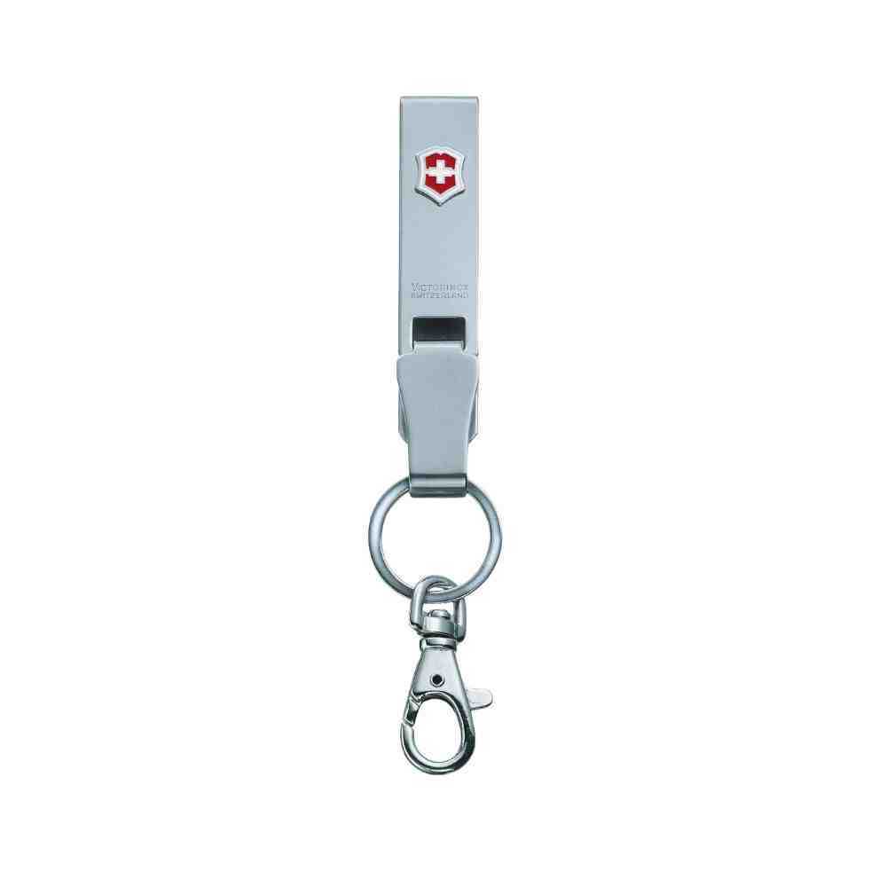 Chaveiro Multiclipe Gancho Victorinox Aço 4.1858
