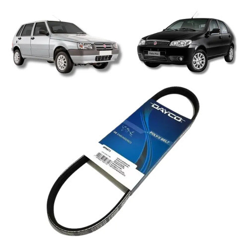 Correia Alternador Uno Palio Siena 1.0 1.3 1.4 Fire Basico em Oferta na Shopee
