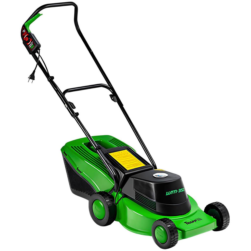 Cortador De Grama Eletrico Trapp Wm-350 1800W Com Recolhedor Monofasico - 220V
