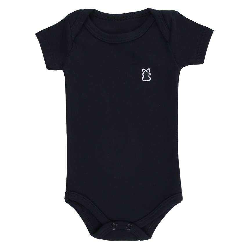 Body Manga Curta Bebê Kiko Baby Timeless Em Suedine em Oferta na Shopee