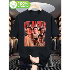 Camiseta Unissex Scream Stu Macher Matthew Lillard Filme Terror Ghostface Billy Estampada Confortável Estilosa Divertida