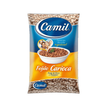 Feijão carioca Camil 1kg em Oferta na Shopee