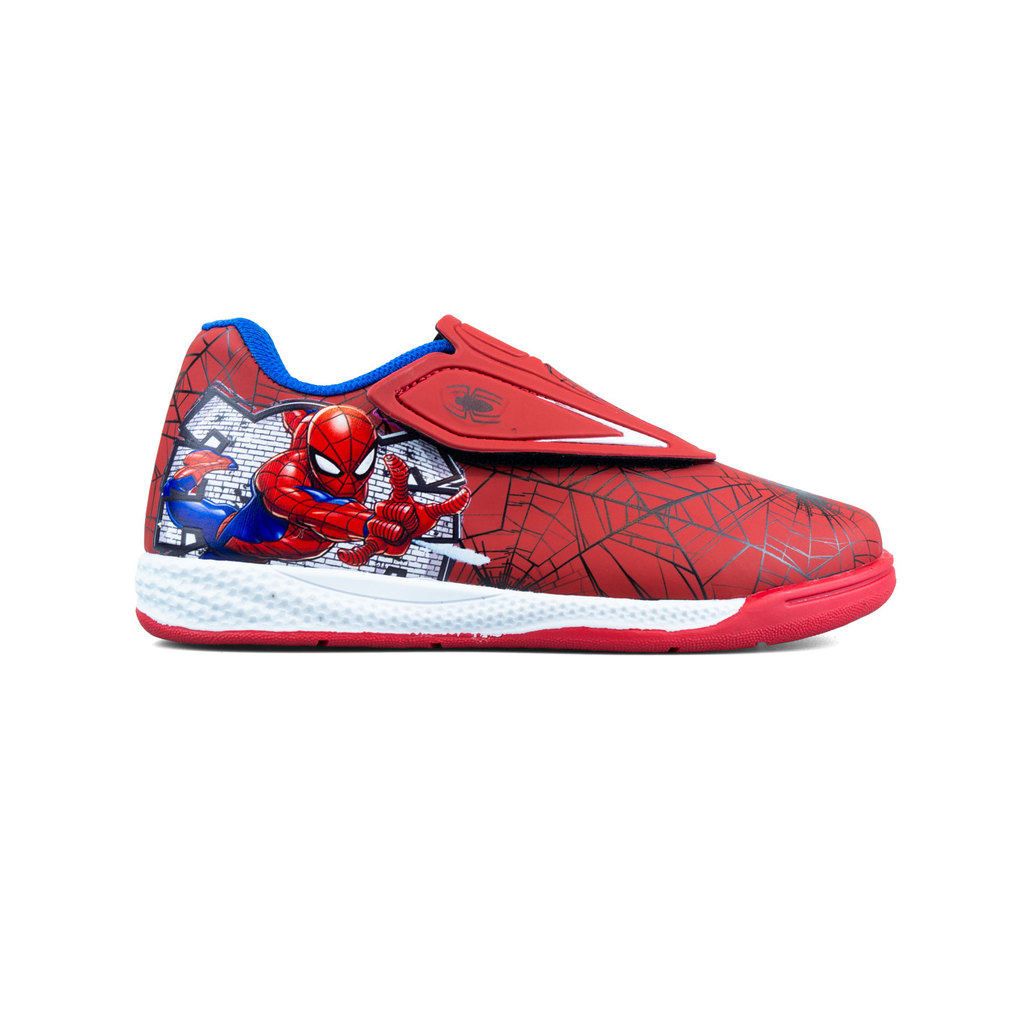 Chuteira Infantil Spider Man Marvel Disney Futebol Leve Confortável