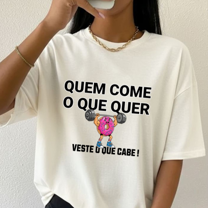 Camiseta Academia Unissex Engraçada Tecido Leve Fresco Confortável Fitness Treino