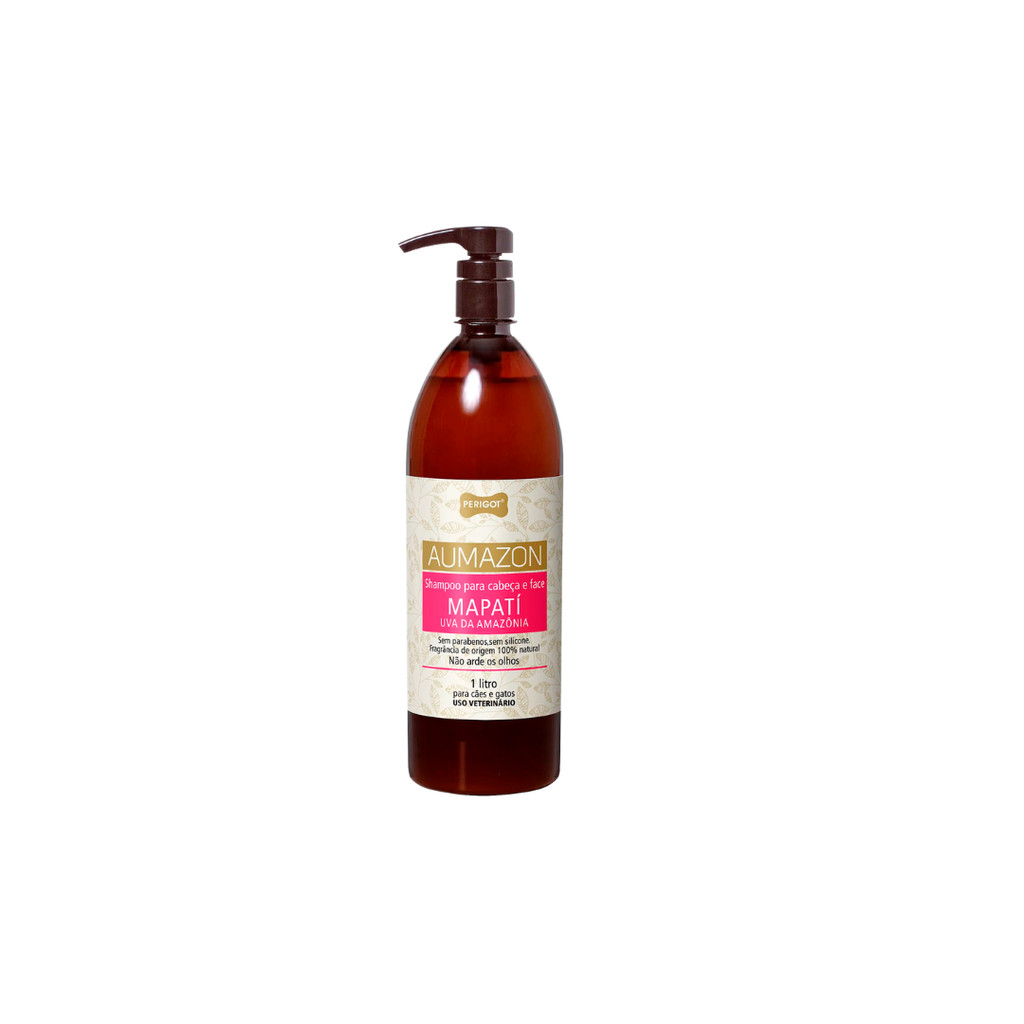 SHAMPOO CABEÇA E FACE MAPATI 1LT AUMAZZON PERIGOT, NÃO ARDE OS OLHOS