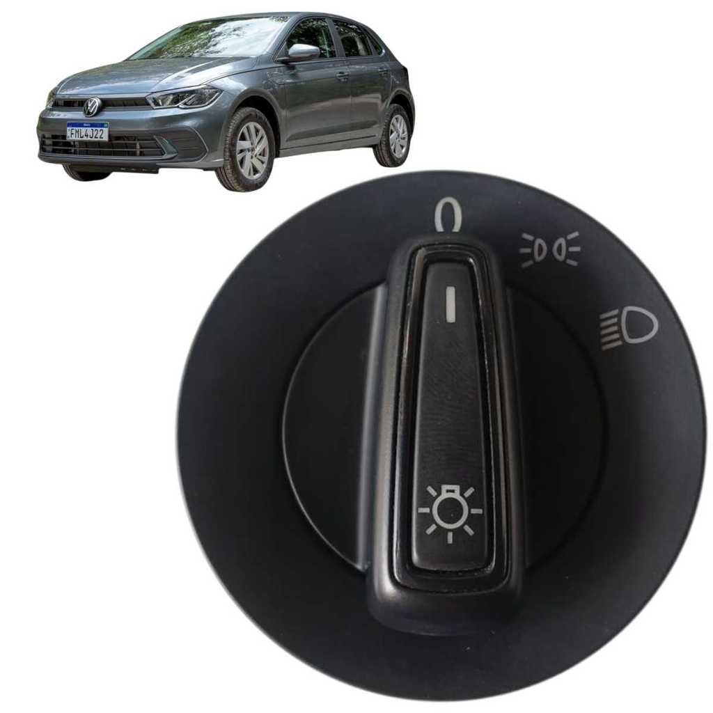 Interruptor Chave Luz Farol Milha Volkswagen Polo 2023