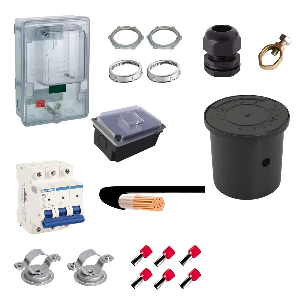 Kit Padrao Light De Energia Bifásico E Trifásico Zentrix Rj