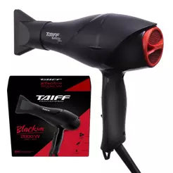 Secador De Cabelo Taiff Black Ion Profissional Original2000W