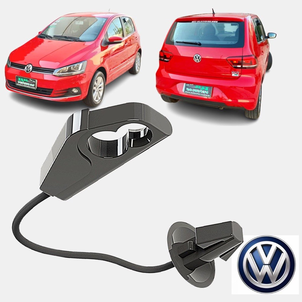 Par Cordão Bagagito Tampao Traseiro Fox Gol G5 G4 Golf Premium