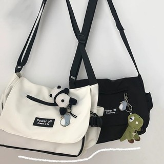 HANVIK Bolsa carteiro retrô de grande capacidade, unissex, ideal para estudantes, usada no ombro