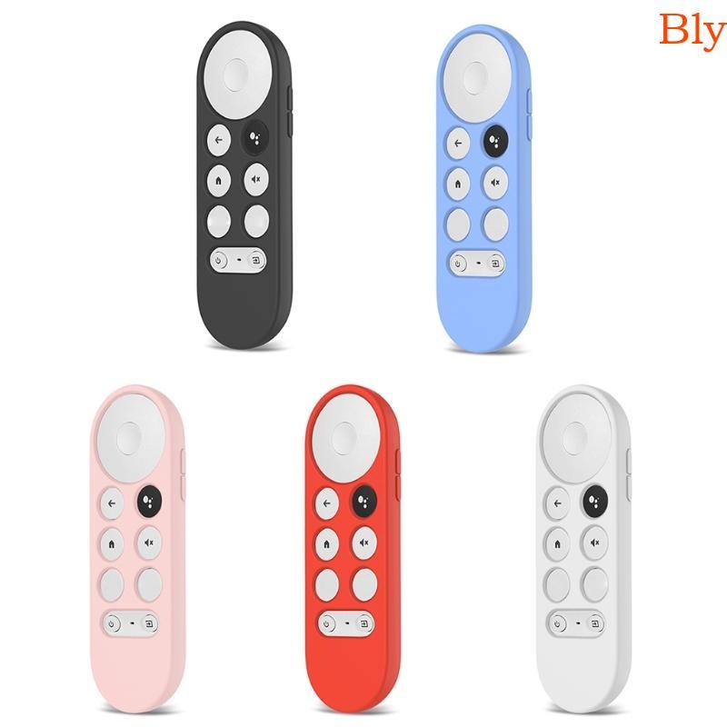 Bly Capa Protetora Antiderrapante De Silicone Para De Manga Controle Remoto De Voz Chromecast TV 2020