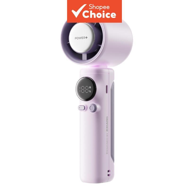 Ventilador Mini Silencioso Recarregável USB, Ventilador de Mesa Portátil para Viagem, Escritório, Ultra Silencioso