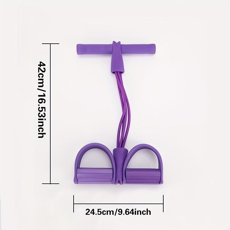 Extensor Tensão Forte Faixa Elástica 2 Elásticos Exercícios Treino Academia Ginástica