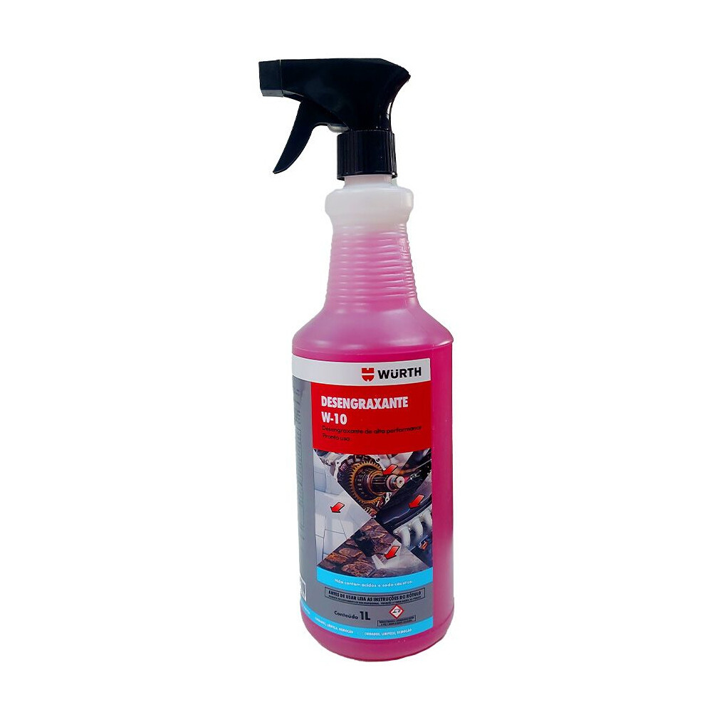 DESENGRAXANTE W10 DE ALTA PERFORMANCE 1L WURTH