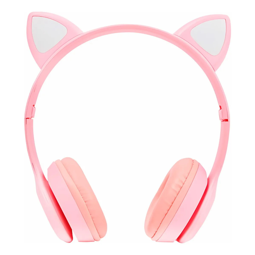 Fone Com Orelhas De Gatinho E Áudio Hi-fi Para Crianças - Polibrinq