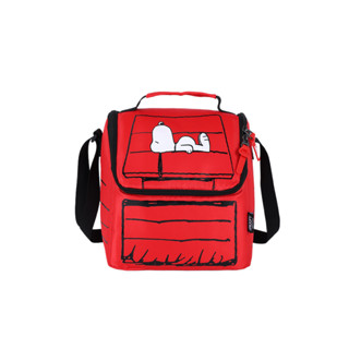 Lancheira Térmica Snoopy Casinha Vermelha - Luxcel em Oferta na Shopee