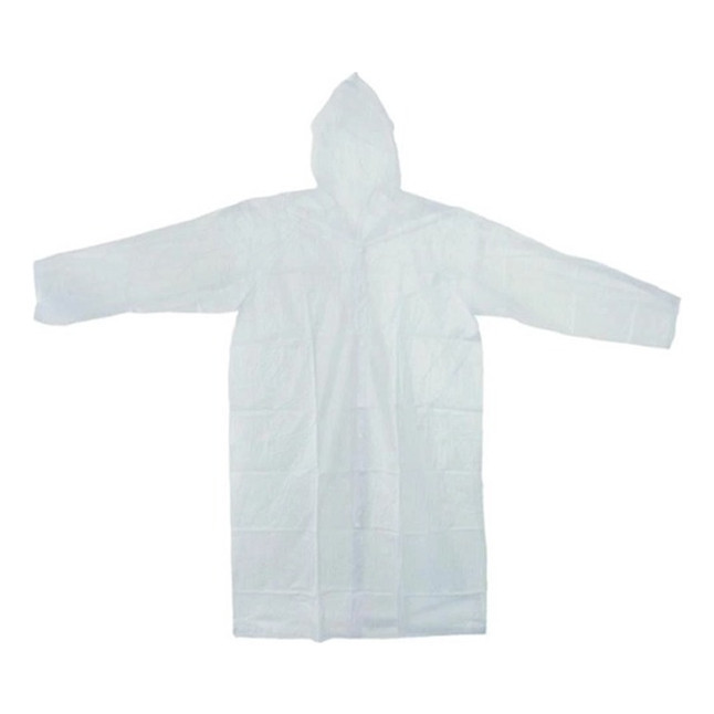 Kit com 10 Capa de chuva descartável transparente impermeável capa para show e eventos, trabalho ao ar livre · foto 2