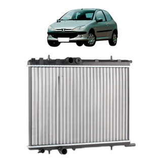 Radiador Peugeot 206 1.0 1.4 1.6 2.0 1999 2000 2001 A 2009 em Oferta na Shopee