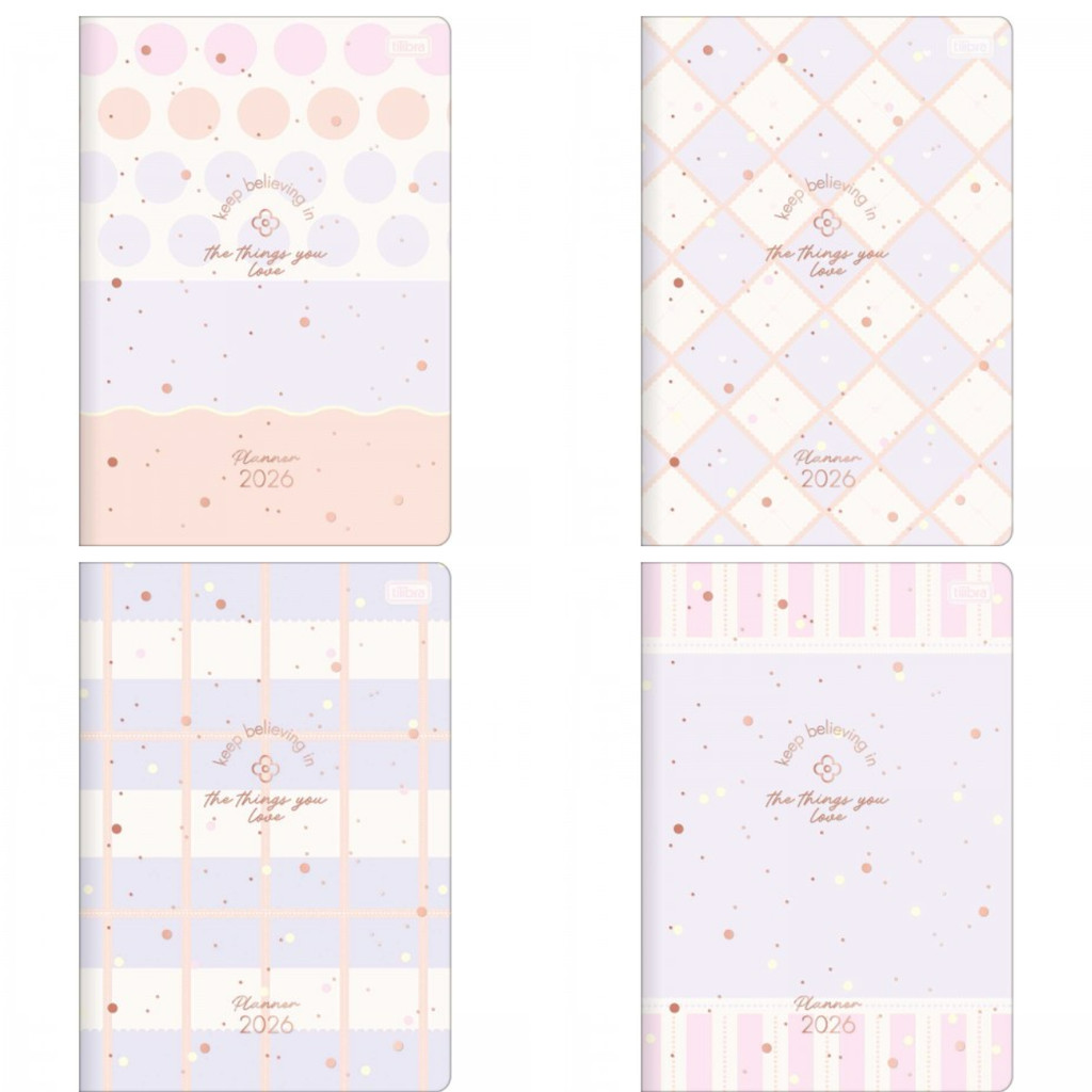 Agenda Planner Grampeado  Soho 2026 Tilibra em Oferta na Shopee
