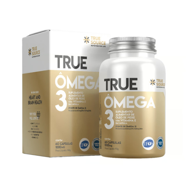 True Ômega 3 60 caps True Source