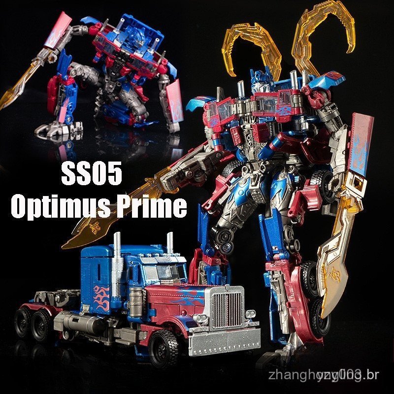 Brinquedos Transformers SS05 Optimus Prime Robô Figura de Ação Modelo Brinquedo