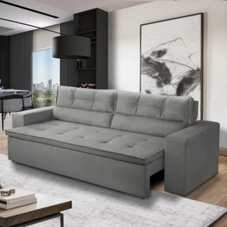 Sofá Retrátil e Reclinável 2 lugares com Molas 1,50m Vegas Suede Adonai Estofados em Oferta na Shopee