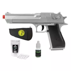 Pistola Airsoft VG Desert Eagle V30 Mola 6,0 + Kit