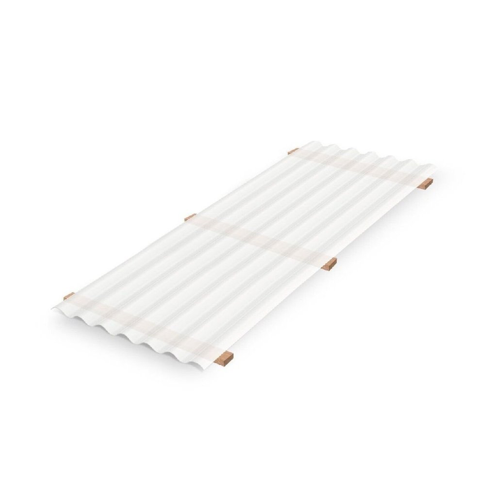 Telha Translucida Colonial Compatível Pvc 230x86cm Lux Telhas