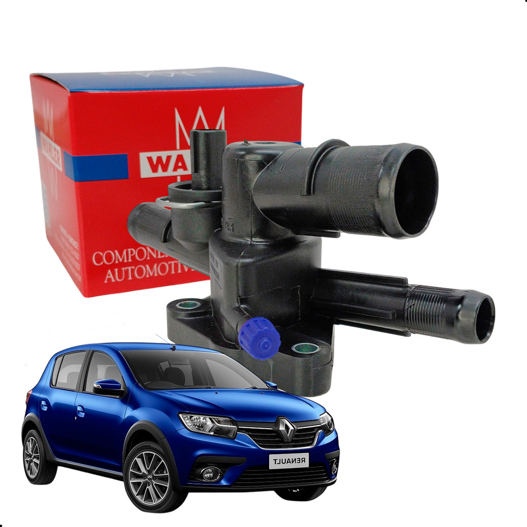 Válvula Termostática Renault Logan Sandero 1.0 12v 3cil 2016 A 2025 Original Wahler