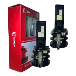 Kit Lâmpadas Super Led Plus Cinoy H15 6000 Lumens 12v/24v H15 Branco Branco-frio