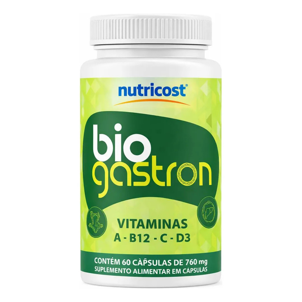 1 Biogastron Vitaminas A B12 C D3 | Auxilio Digestivo