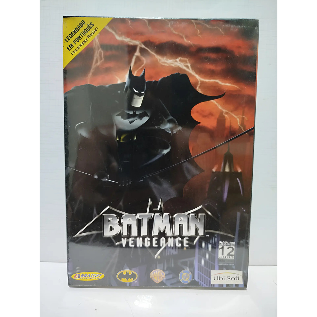 Game Pc Cd-rom Batman Vengeance - Lacrado
