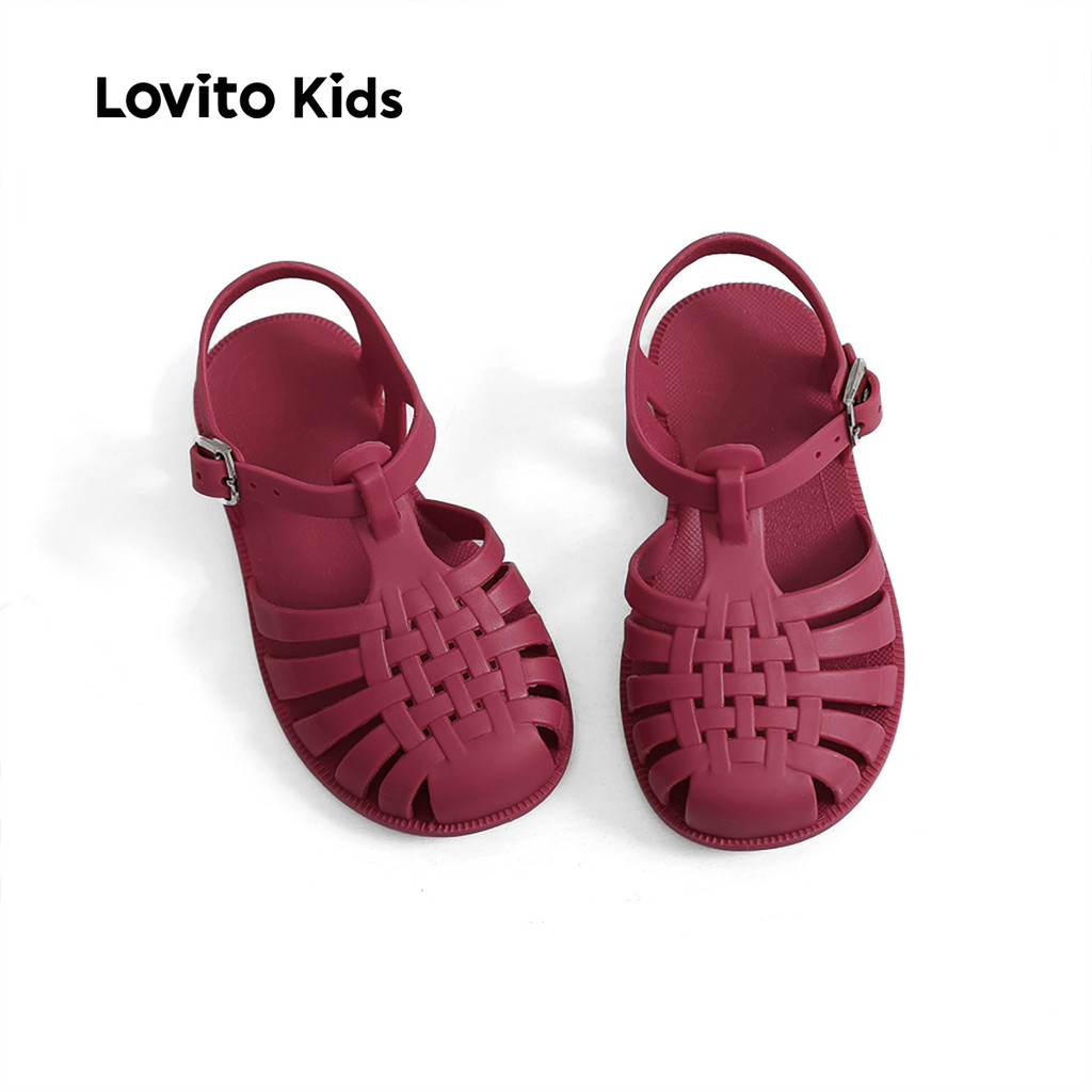 Lovito Kids Sandálias Casuais À Prova D'água para menina LFA97087