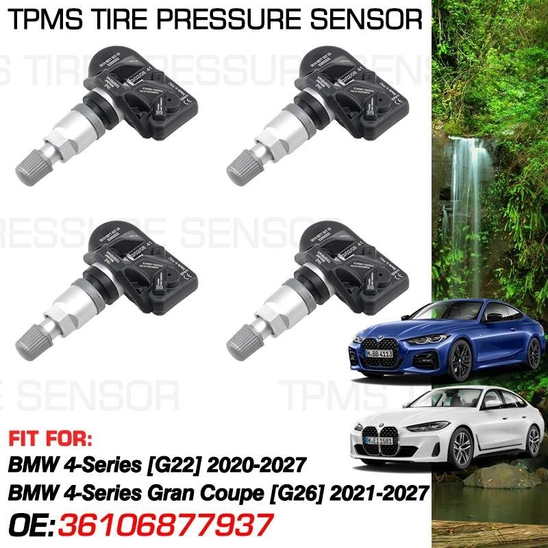 36106877937 Para BMW Série 4 G22 2020-2027 Gran Coupe G26 2021-2027 433 MHz Sistema De Sensor De Monitoramento De Pressã