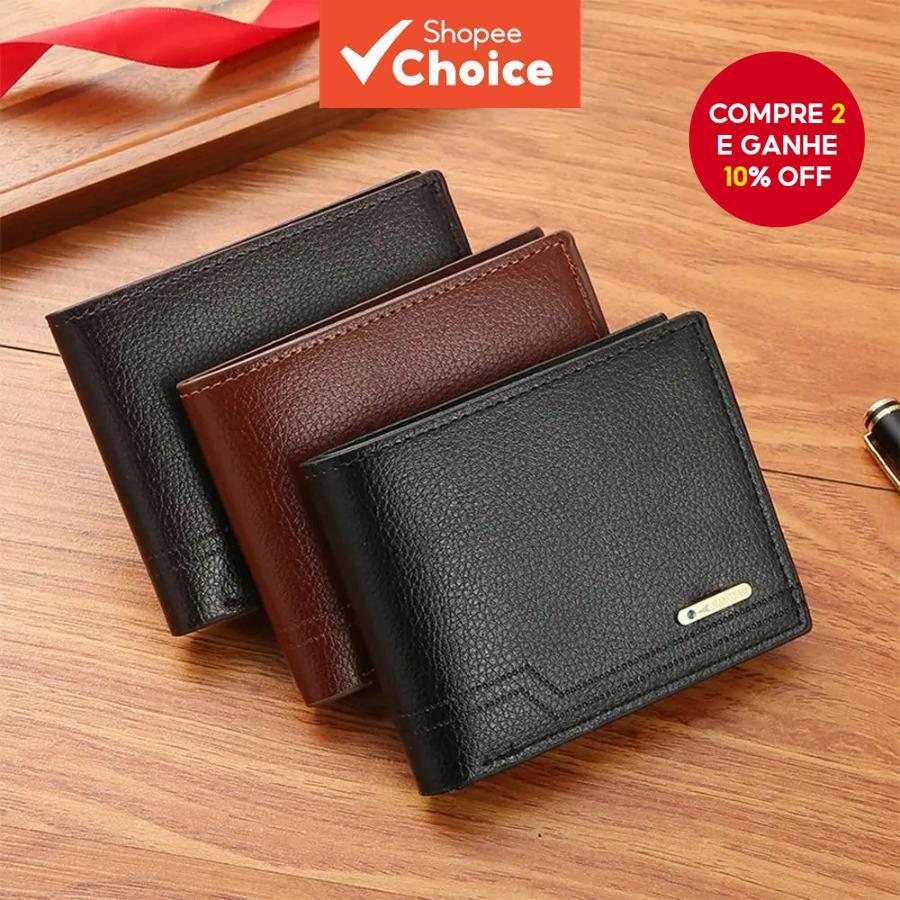 Carteira Para Meninos Homens Carteiras Portáteis De Couro Do Plutônio Pequeno Multifuncional Dinheiro Moeda Bolsas Grand