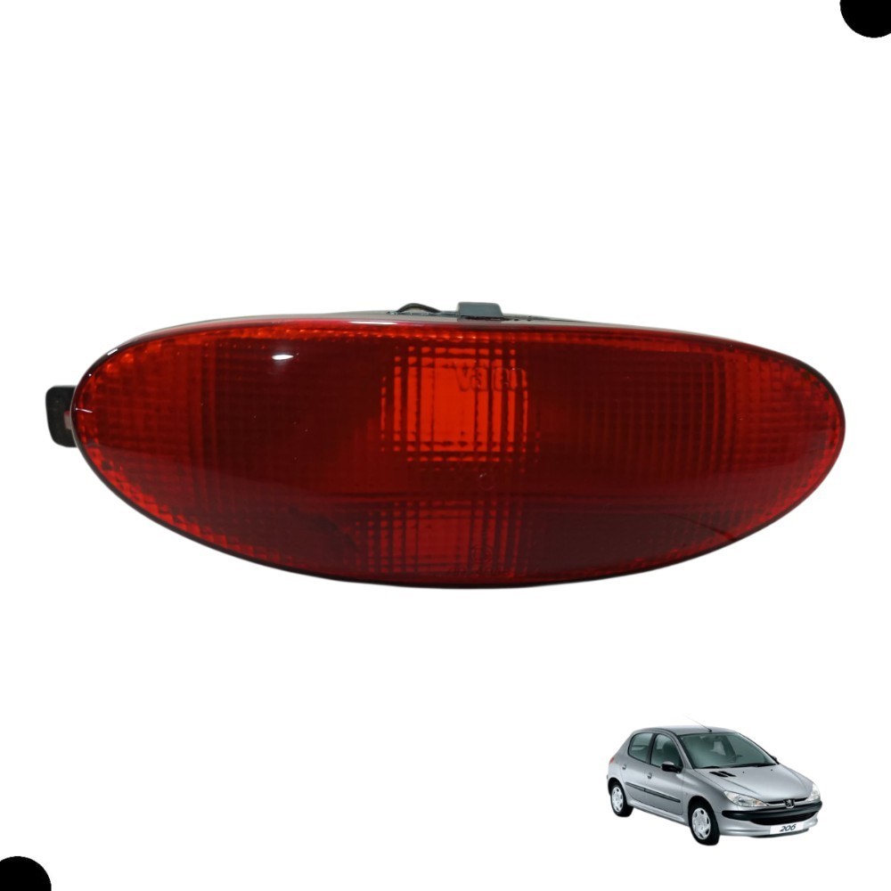 Break Light Luz Parachoque Traseiro Peugeot 206 2003 2008