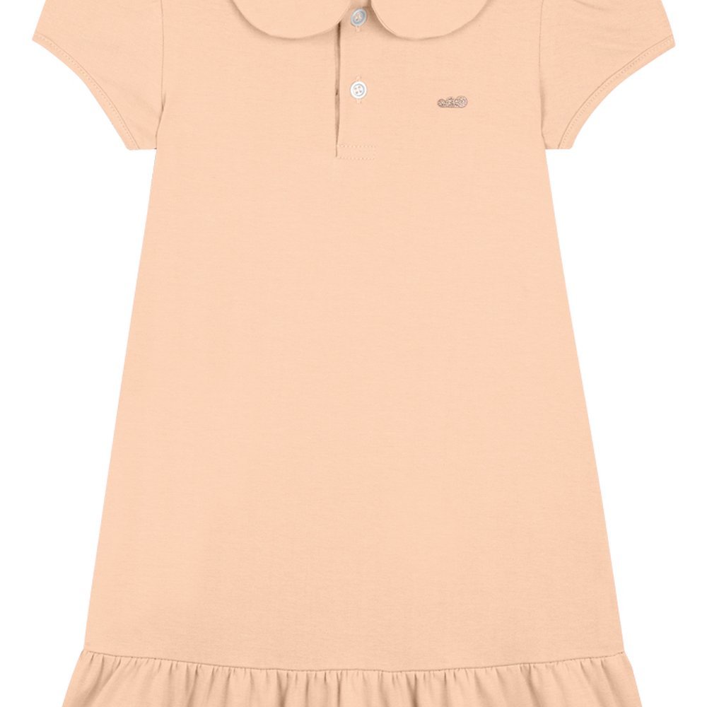 VESTIDO MENINA EM COTTON PENTEADO em Oferta na Shopee