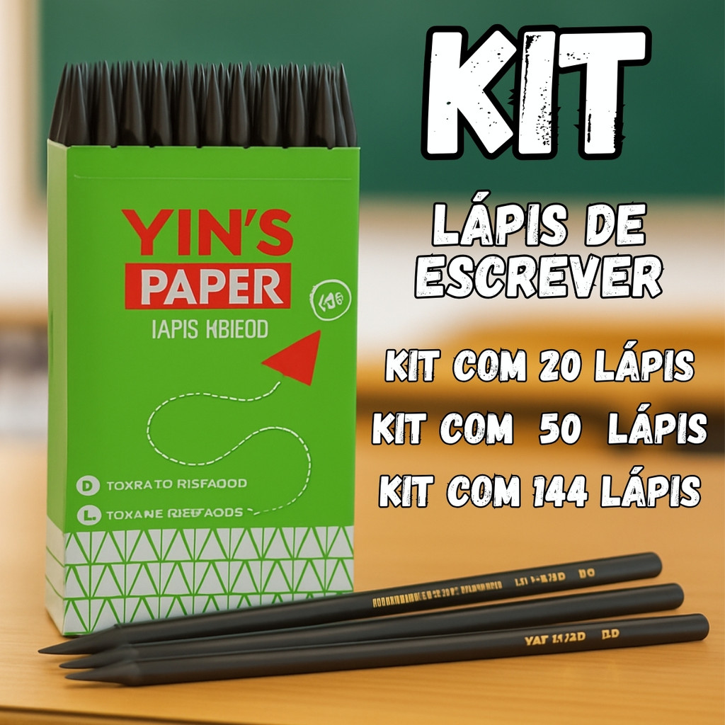 Lápis Escolar de Madeira: Onde Comprar | BuscaProdutos