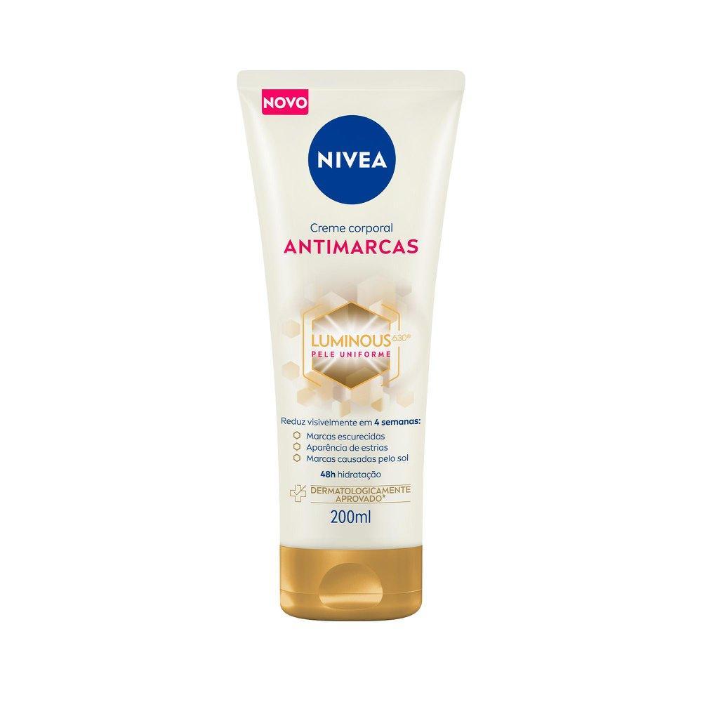 Creme Corporal NIVEA LUMINOUS 630® Antimarcas 200ml em Oferta na Shopee