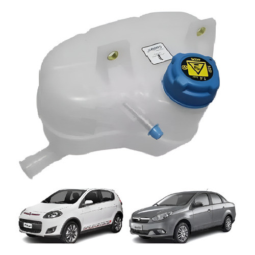 Reservatório Agua Radiador Original Fiat Novo Palio E-torq - Cód. 51951832 em Oferta na Shopee