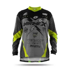 Camiseta Piloto Motocross Off Road Trilha Pro Tork Insane X Infantil Menino Menina