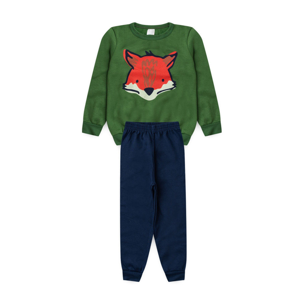 Conjunto Masculino Infantil Estilo Selvagem