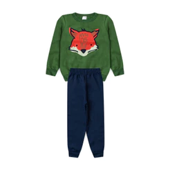 Conjunto Masculino Infantil Estilo Selvagem