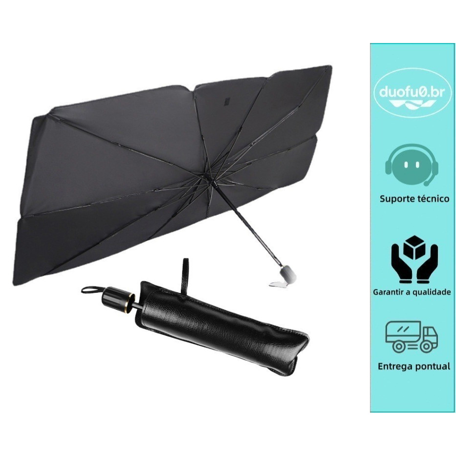 Protetor solar pára-brisa viseira solar portátil carro protetor solar capa tamanho ajustável 140*75cm