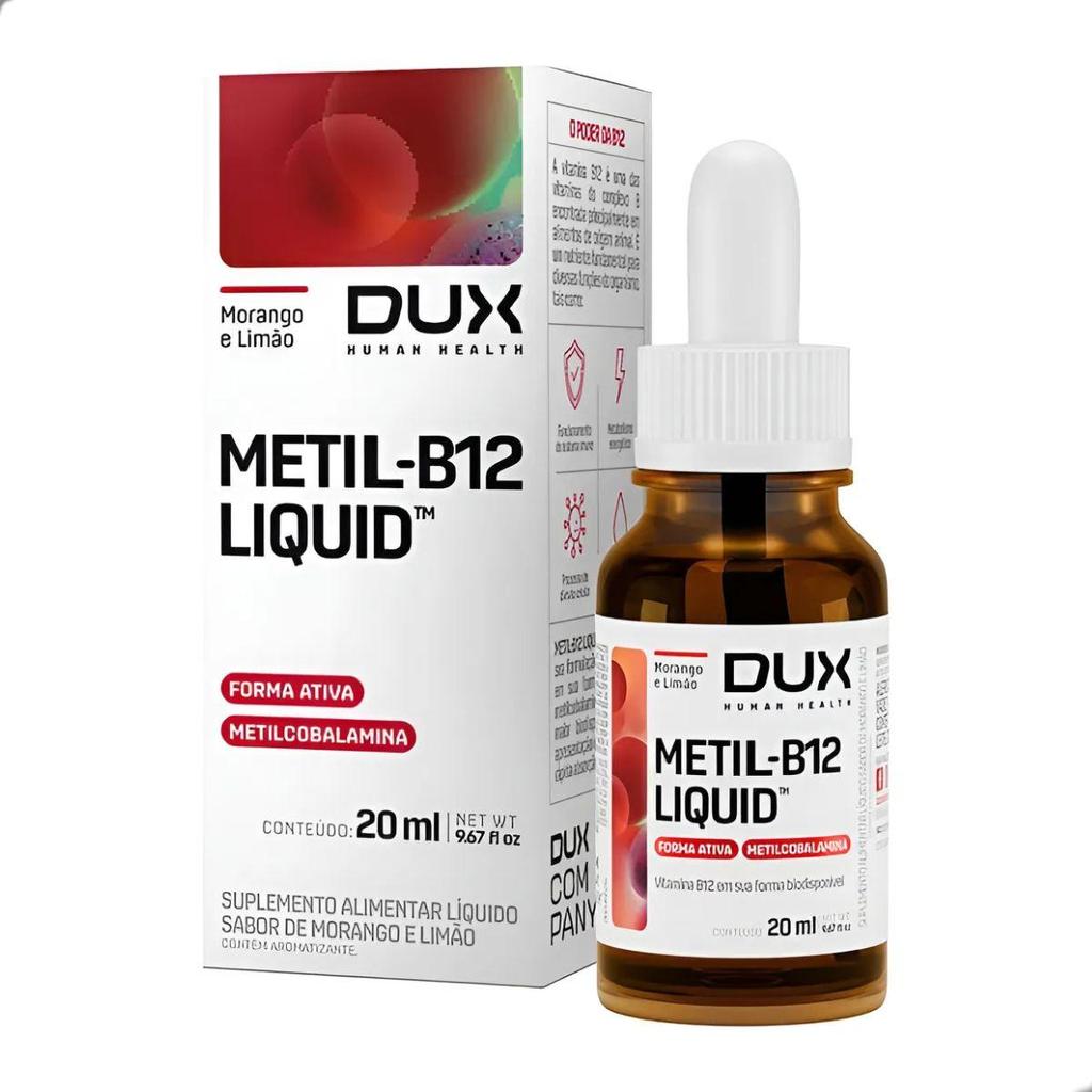 Vitamina B12 Metil Liquid 20ml Dux Nutrition