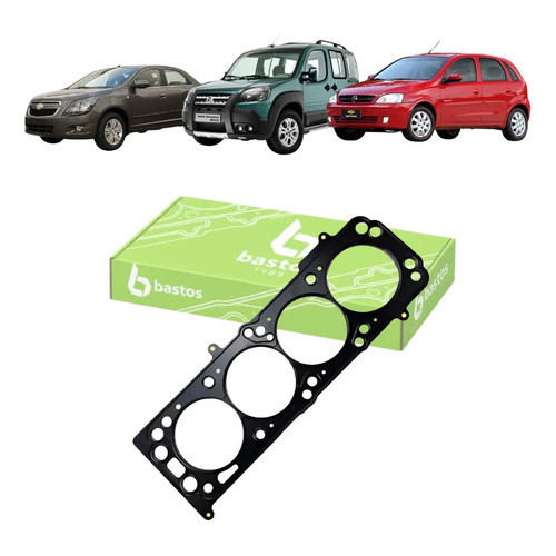 Imagem Junta Cabeçote Aço Inox Corsa Cobalt 1.6 8v Palio Doblo 1.8