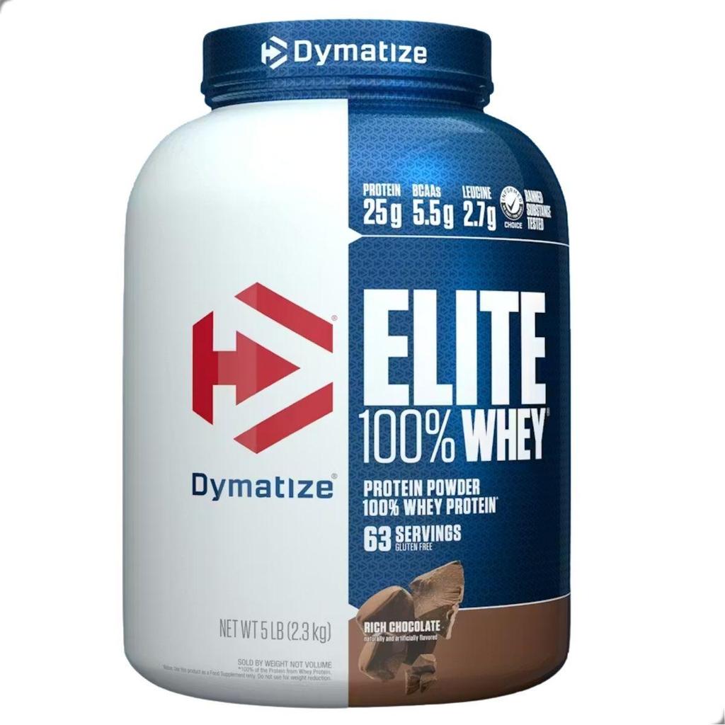 Whey Protein Elite 100% Powder 2,3Kg 5Lbs Dymatize