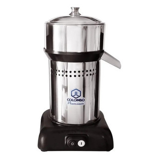 Espremedor Suco Industrial Laranja Limao Frutas 400w 1 Litro Colombo Industrial Aço Inox