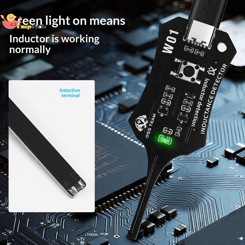EMCH > Detector Indutor OSS Para Reparo De Placa-Mãe De Telefone Máquina De Detecção 2 Em 1 Ferramenta Precisa De Verifi