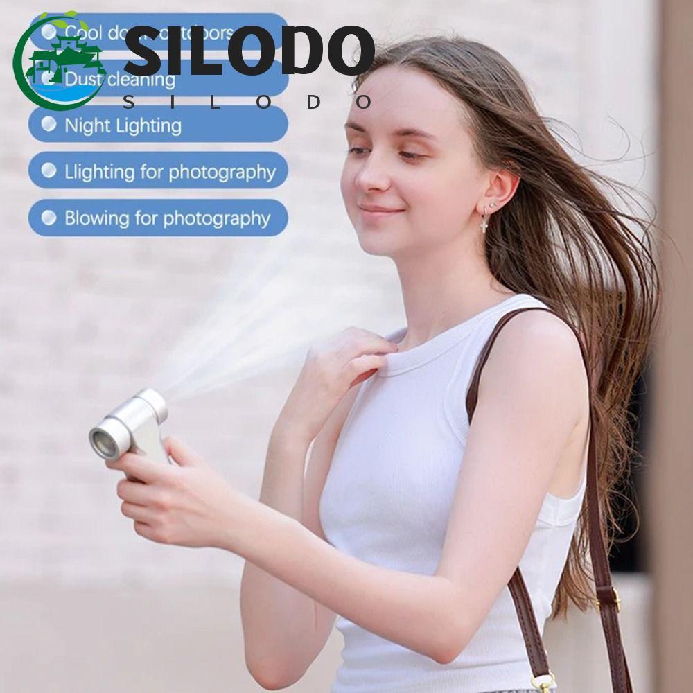 SILODO Violent Turbofan , Com Luz LED 130000ventilador Prm Mini Turbo Jet , Espanador De Ar De Alta Velocidade